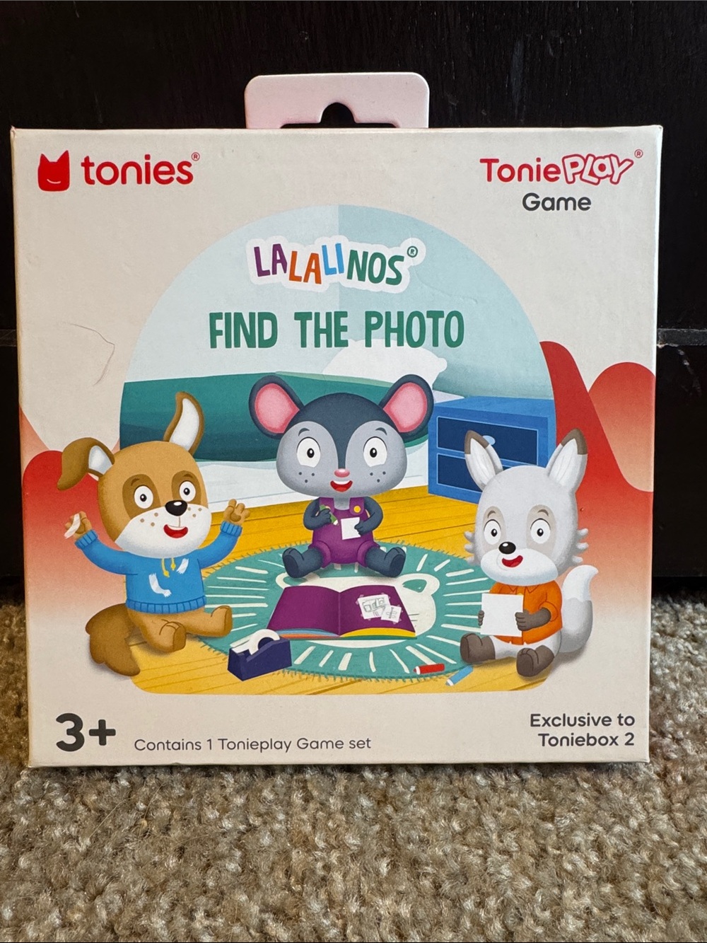 Tonies Tonieplay Lalalinos Find The Photo game. EXCLUSIVE to Toniebox 2
